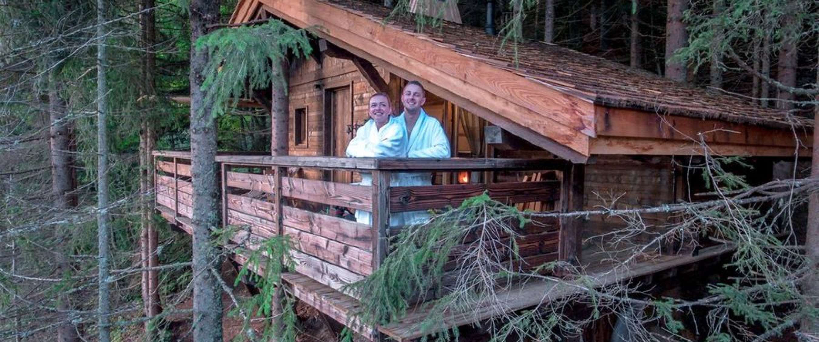 Boomhut Cabane Spa Mont Blanc